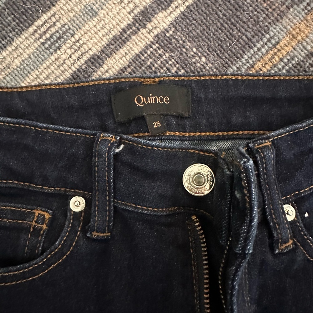 Quince Bella stretch straight jeans